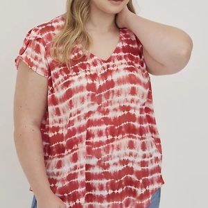 Georgette Tulip Sleeve Blouse